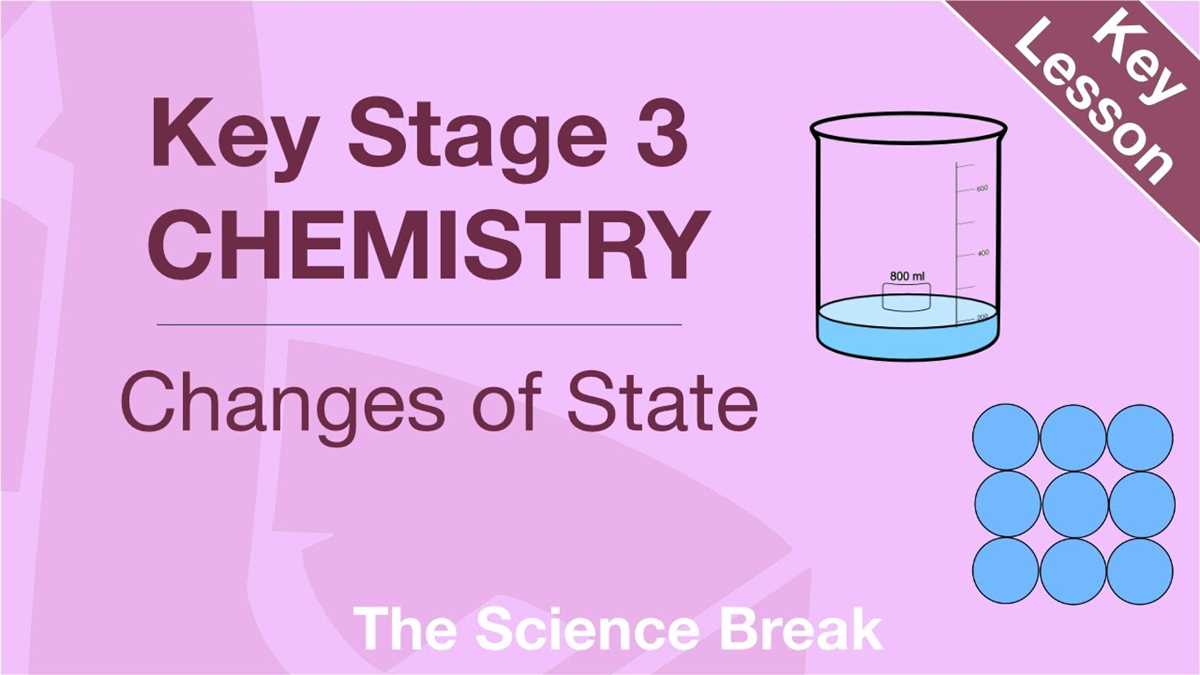 chemistry a study of matter 4.9 answer key