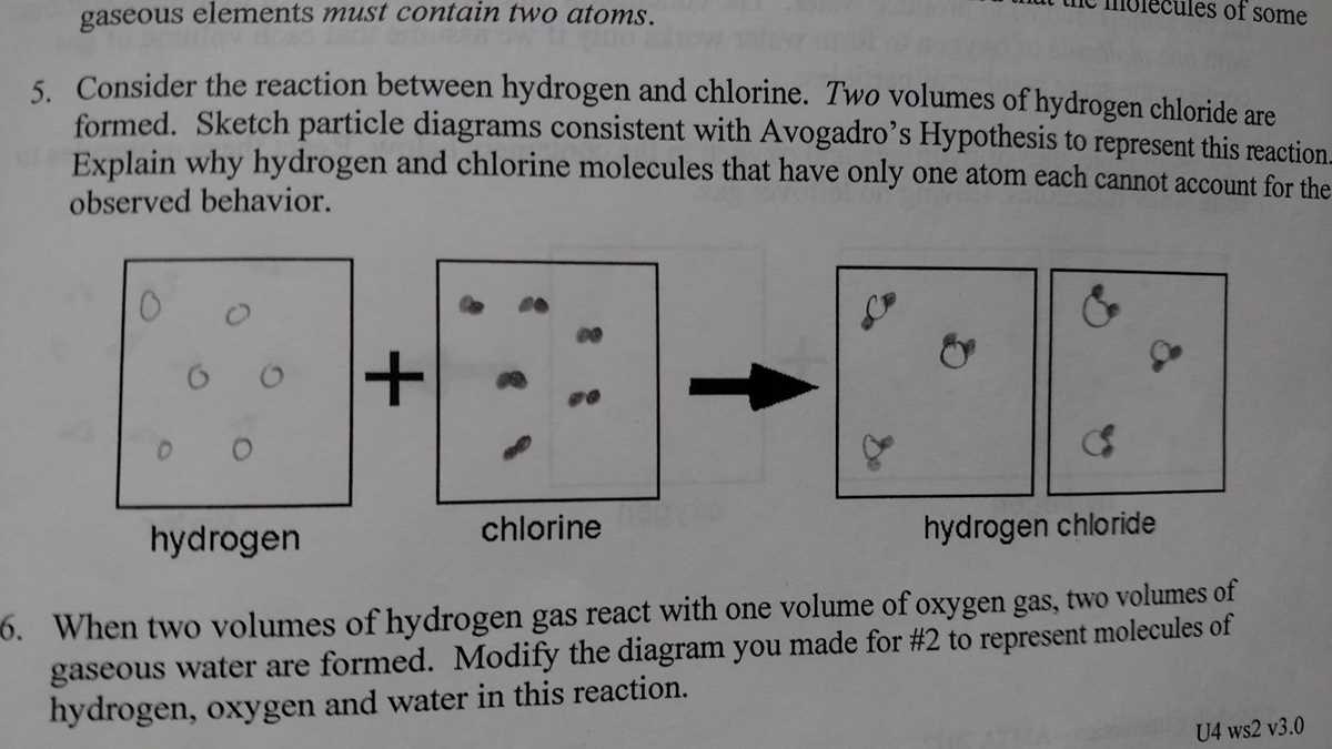 chemistry unit 4 worksheet 3 answers key