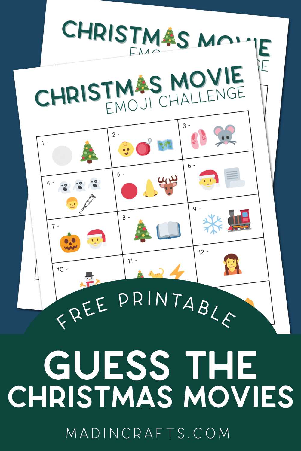 christmas movie emoji game answer key