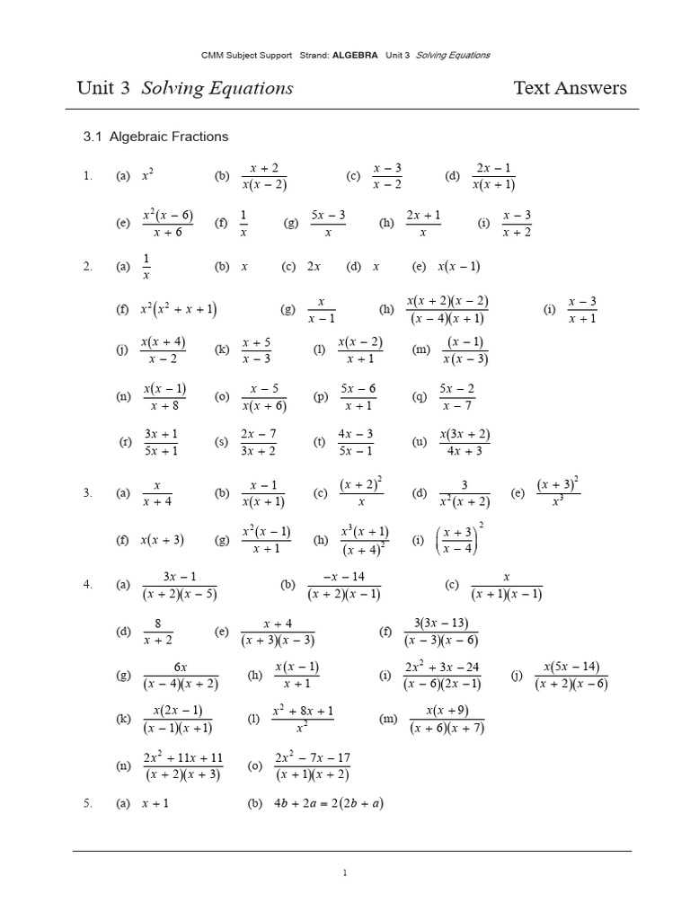 common core algebra 1 unit 2 lesson 3 answer key