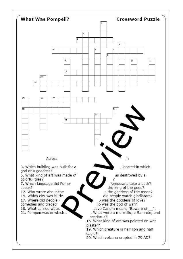 commonlit pompeii answer key