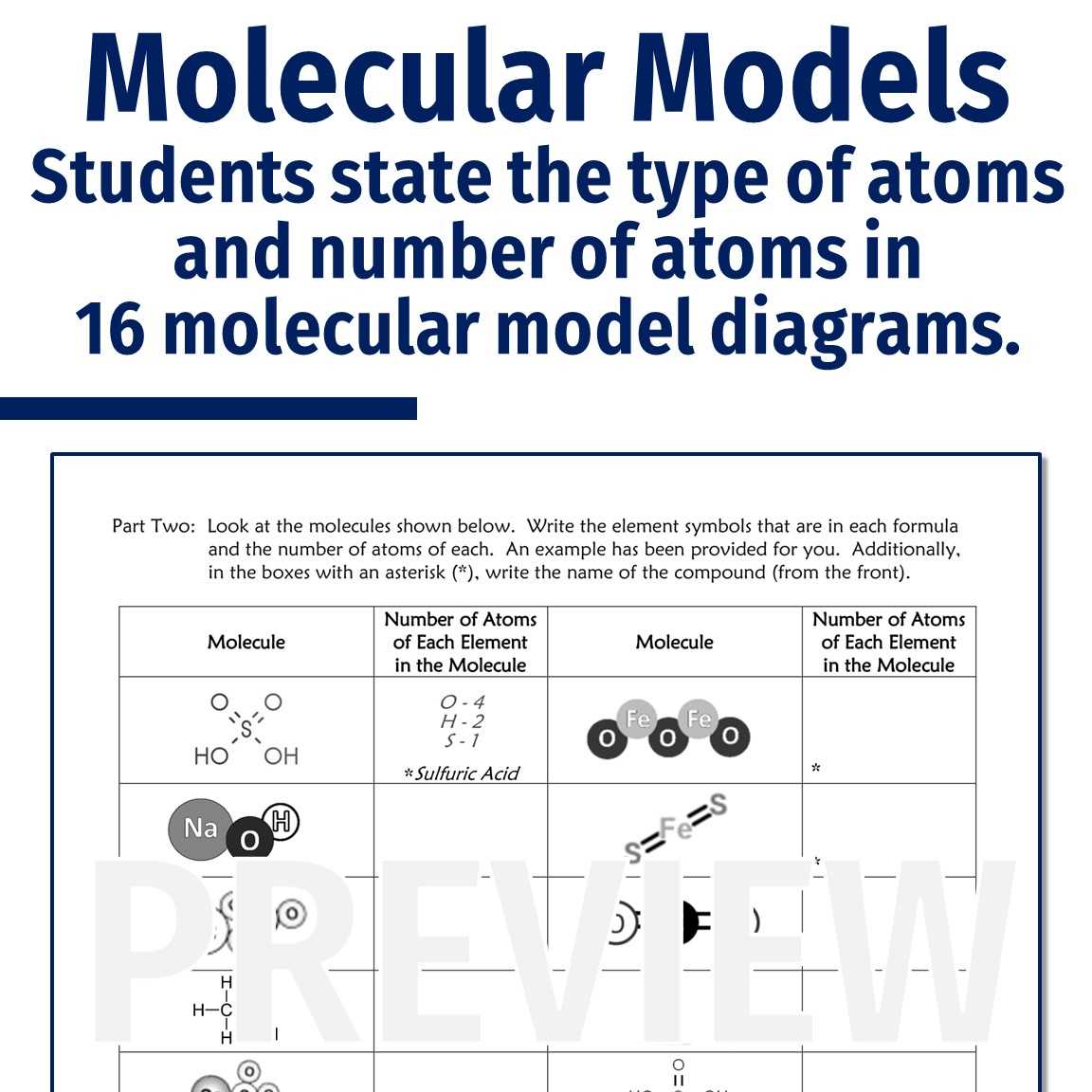counting atoms worksheet 1 answers key