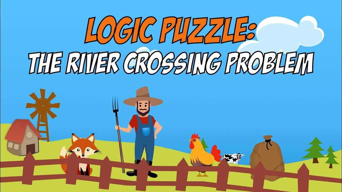 crossing the river with dogs problem solving answer key
