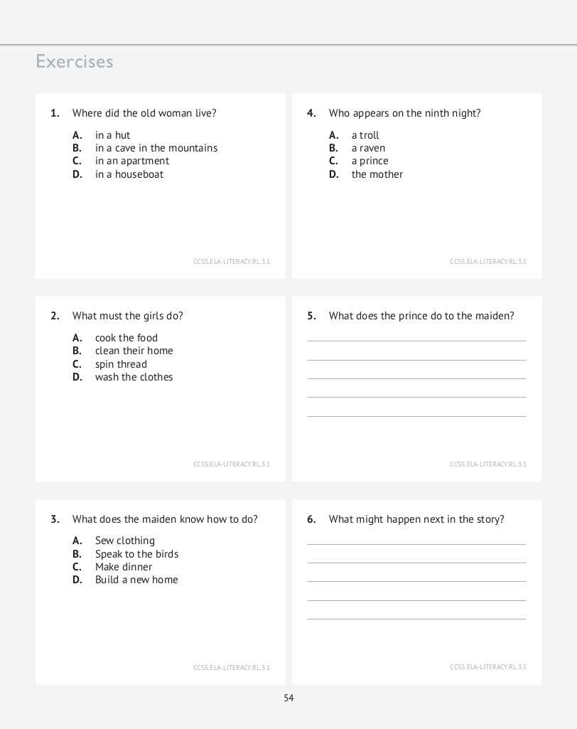 daily common core ela practice grade 3 answer key daily common core ela practice grade 3 answer key