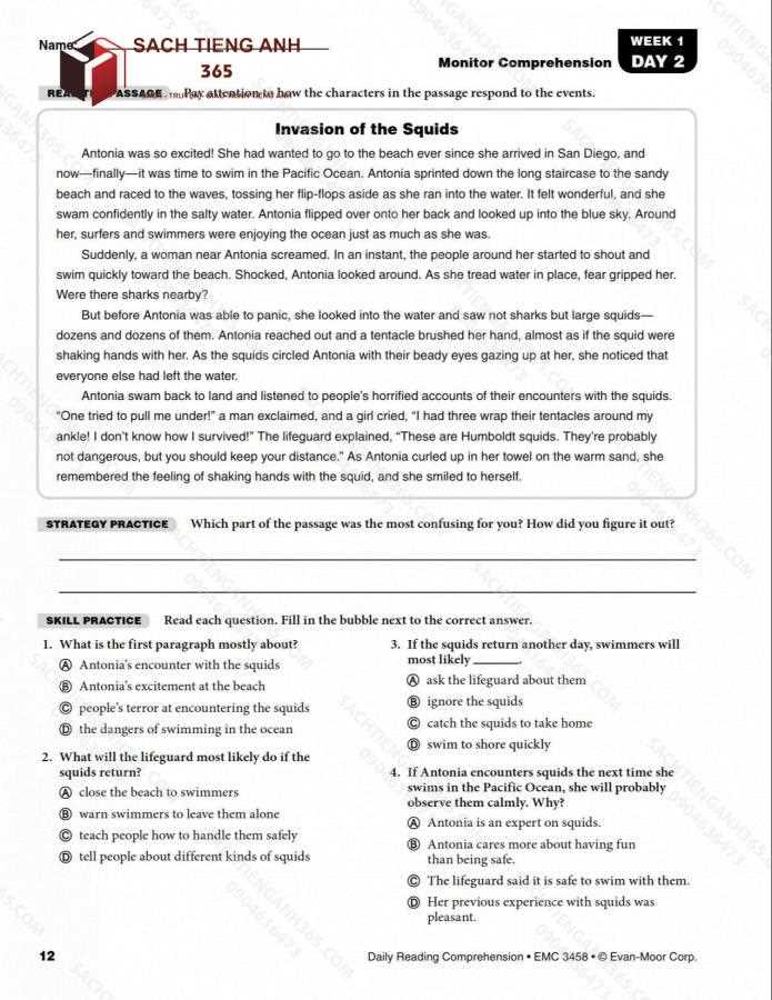 daily reading comprehension emc 3456 answer key daily reading comprehension emc 3456 answer key