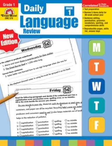 daily reading comprehension emc 3458 answer key