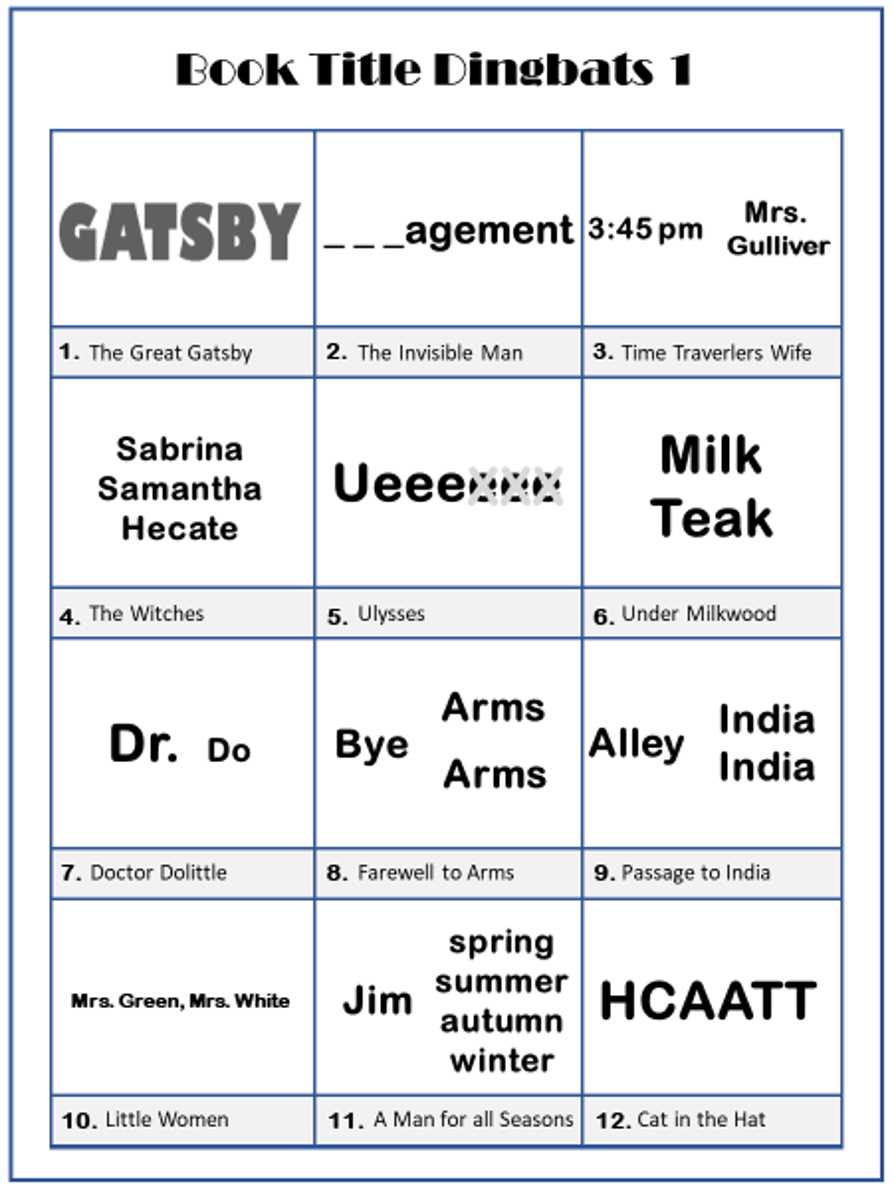 dingbats answer key