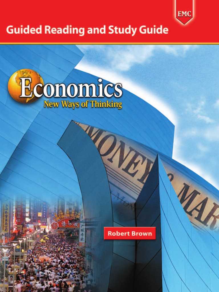 economics guided reading answer key