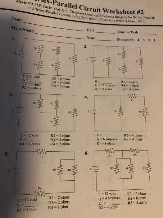 electricity and circuits answer key