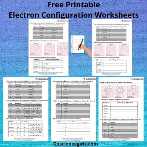 electron configuration and the periodic table answer key