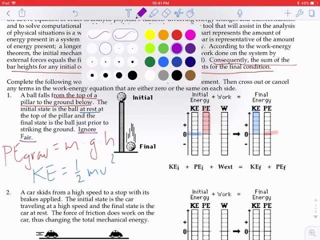 energy and bar chart study guide answer key