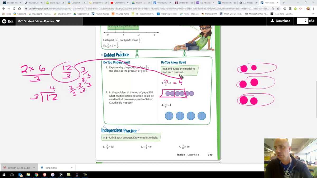 envisionmath2.0 volume 2 grade 5 answer key