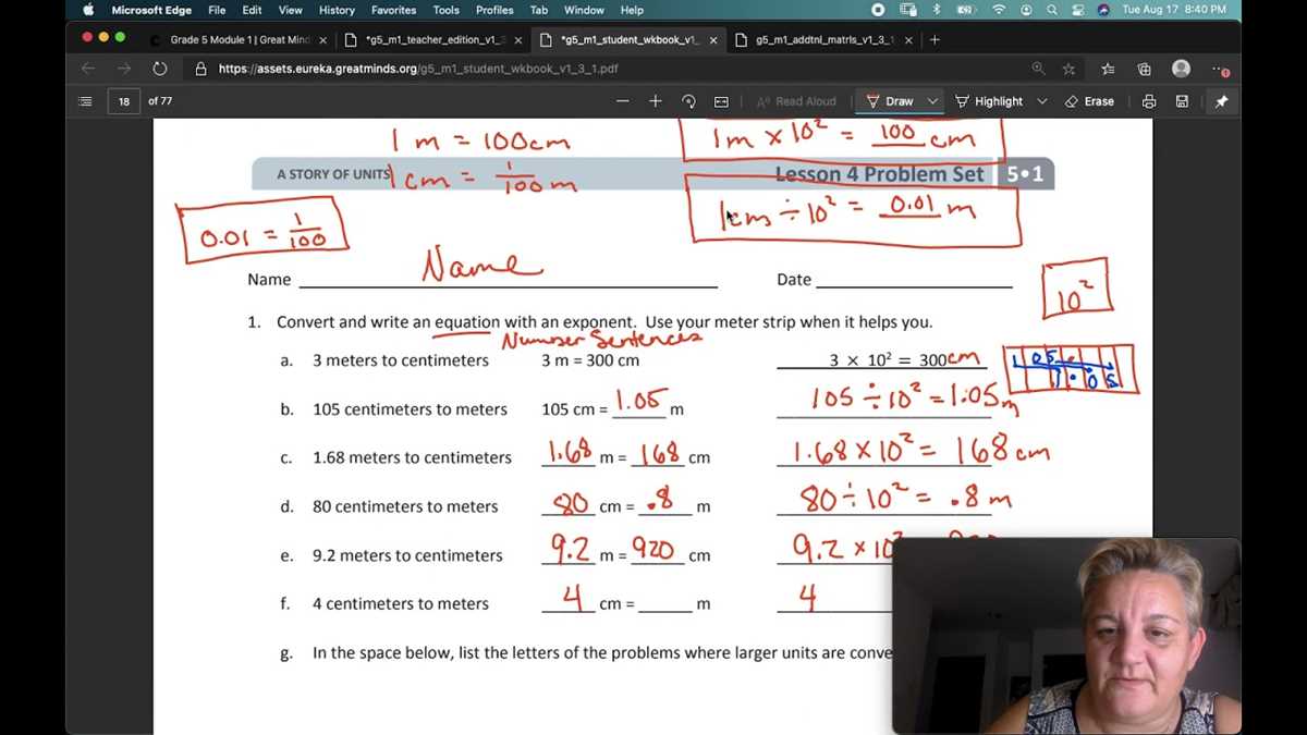 eureka math grade 5 module 1 lesson 3 answer key