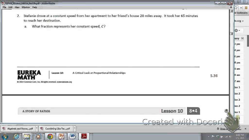 eureka math grade 8 module 2 lesson 16 answer key