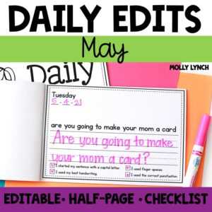 everyday edits answer key