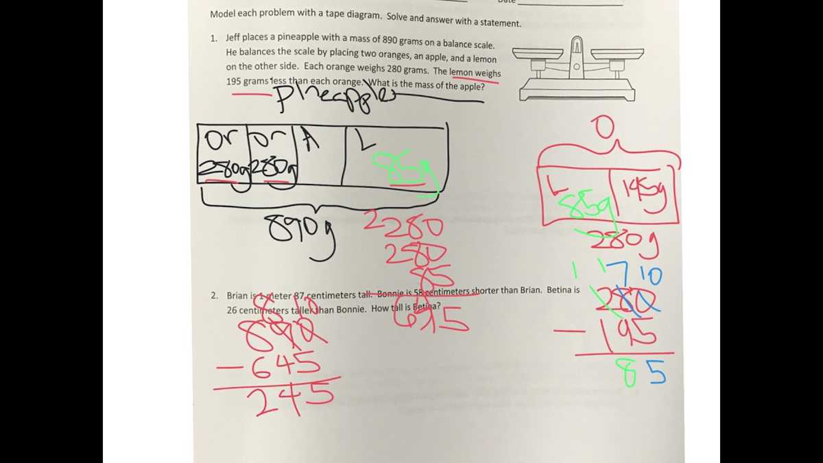 exit ticket module 7 lesson 5 grade 4 answer key