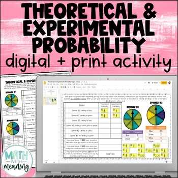 experimental probability worksheet answer key