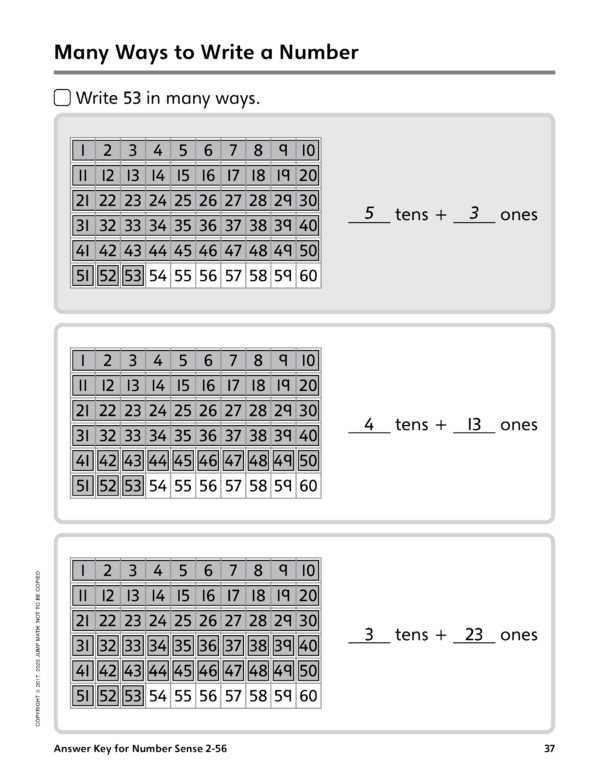 facing math answers key