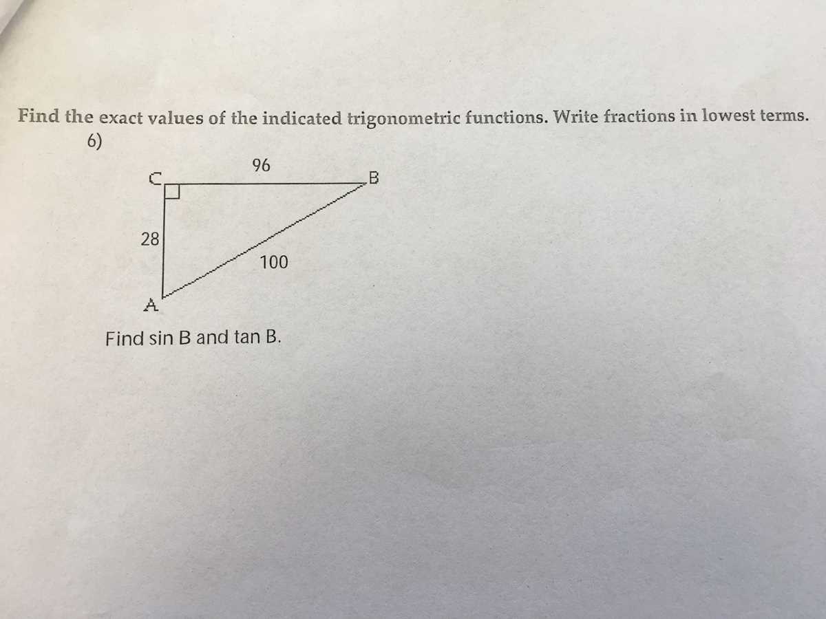 find the value of the trig function indicated answer key find the value of the trig function indicated answer key