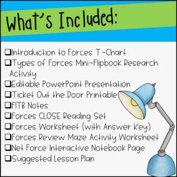 force interactive answer key