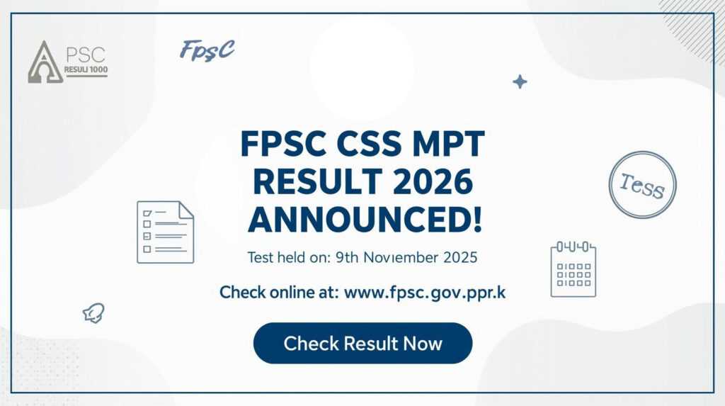 fpsc answer key
