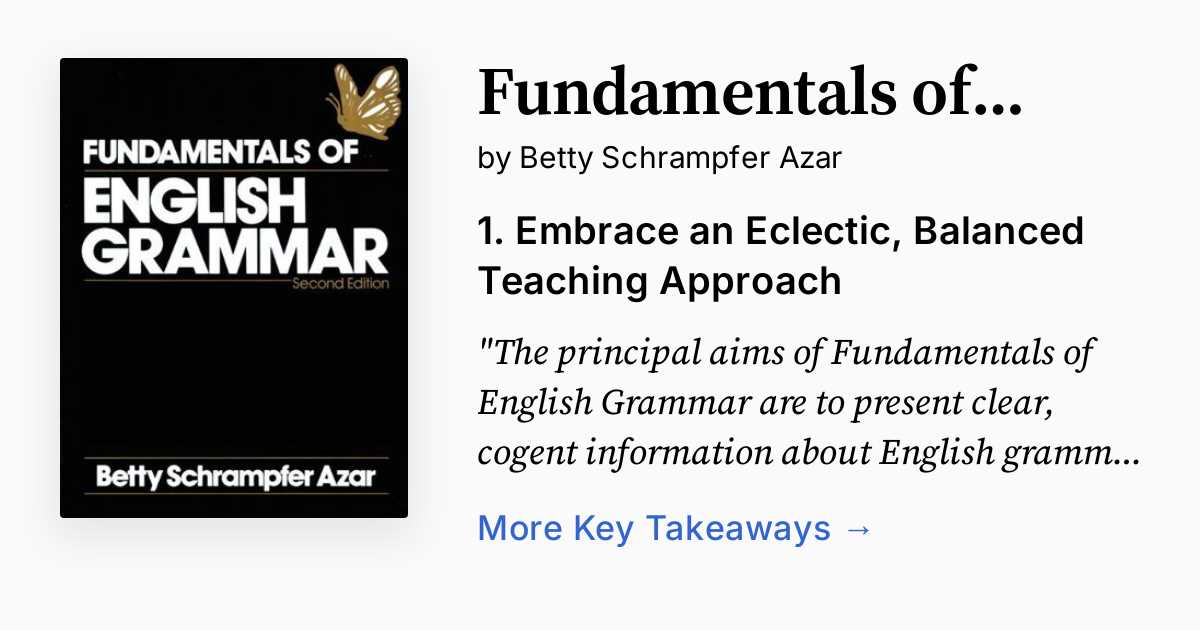 fundamentals of english grammar 4th edition workbook with answer key