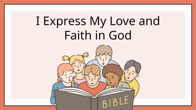 fundamentals of the faith lesson 5 answer key