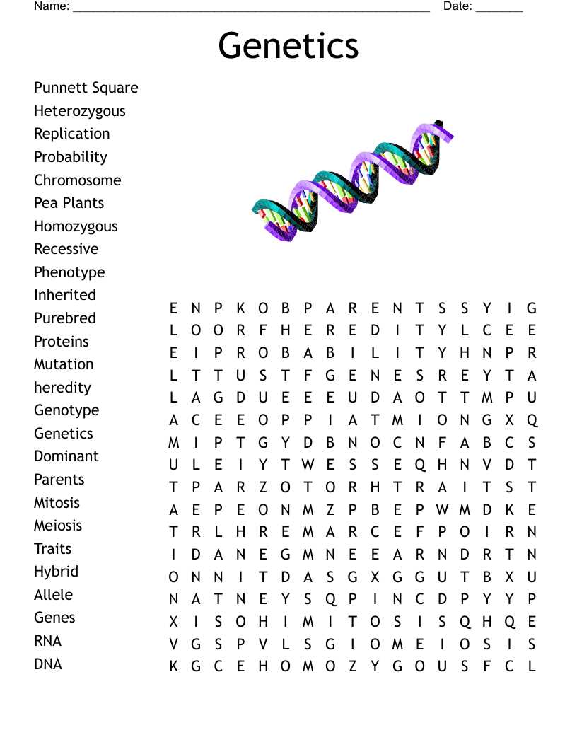 genetics 30 term word search puzzle answer key genetics 30 term word search puzzle answer key