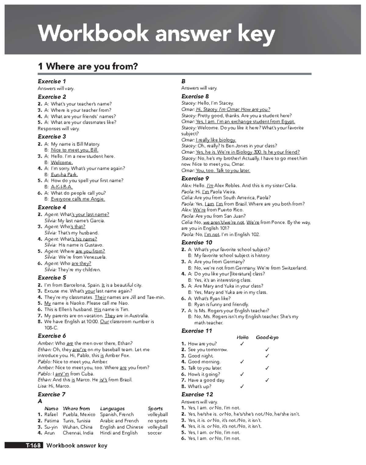 get to the root of it book 1 answer key