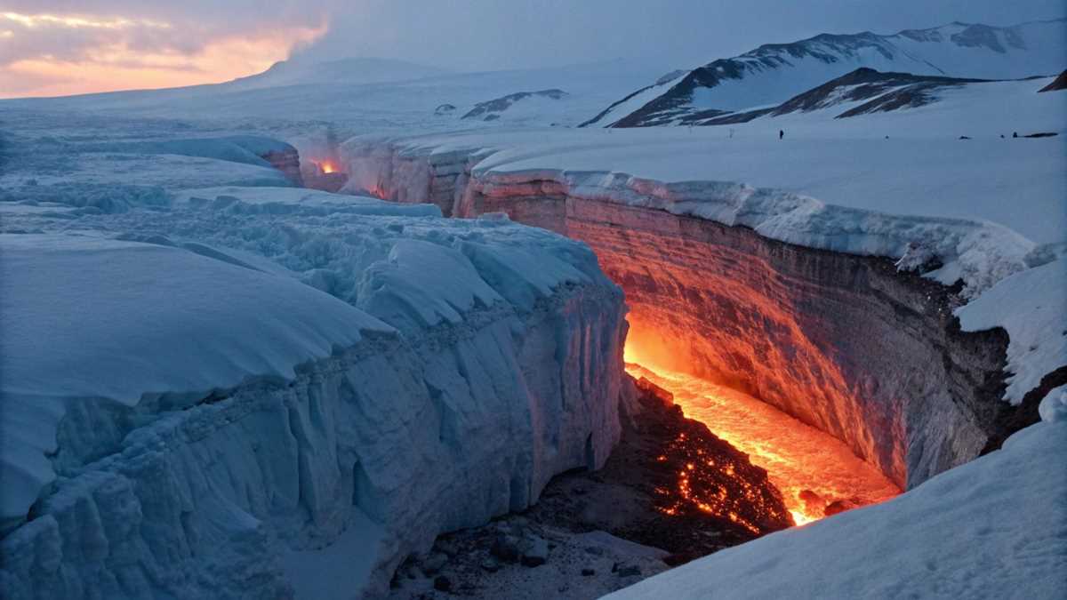 giant volcanoes lurk beneath antarctic ice answer key