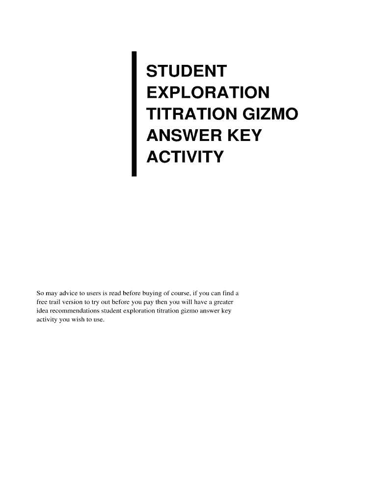 gizmo answers key