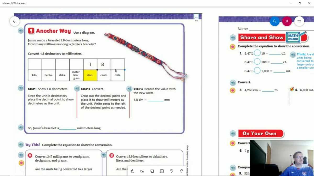 go math grade 5 answer key chapter 10