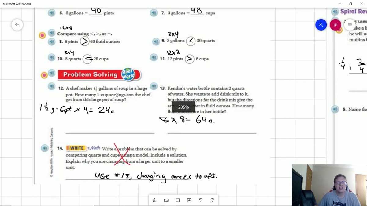 gomath grade 4 chapter 11 test review answer key
