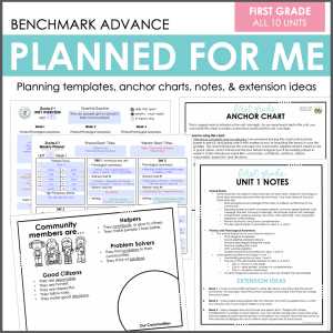 grade 4 benchmark advance weekly and unit assessments answer key