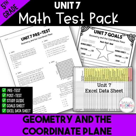 grade 5 unit 7 answer key