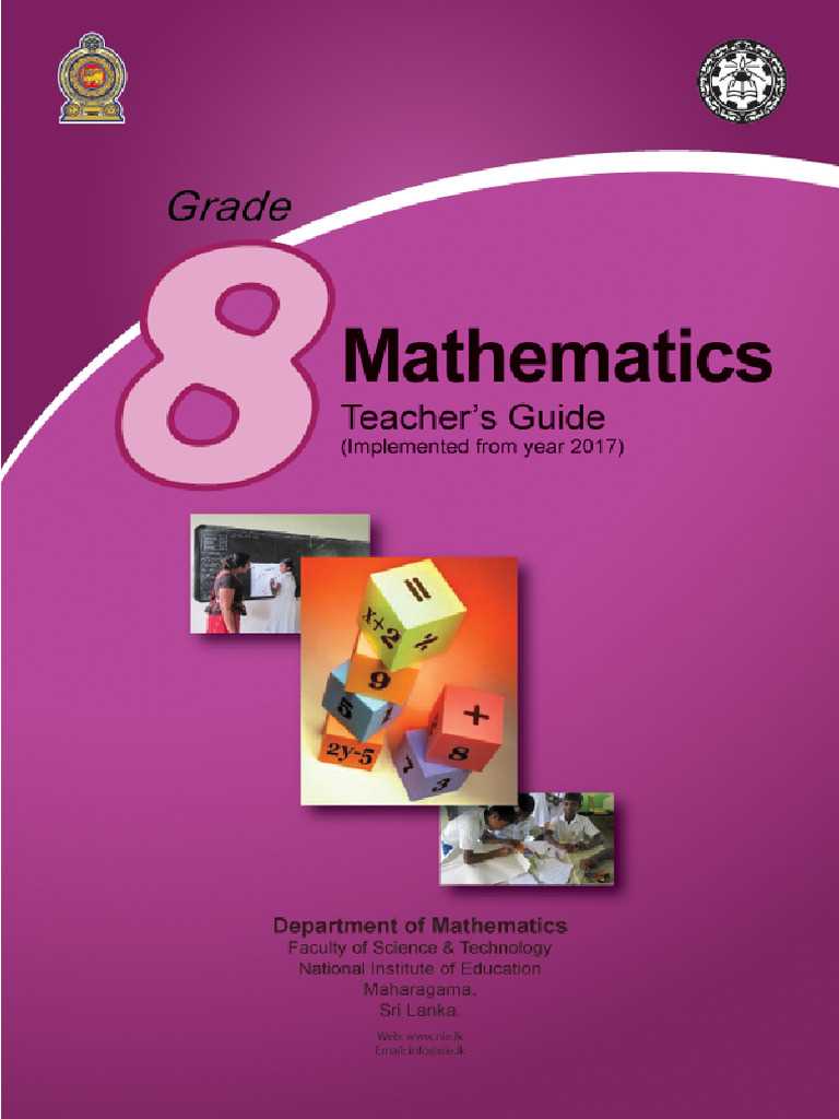 grade 8 math teaching guide 3rd quarter answer key