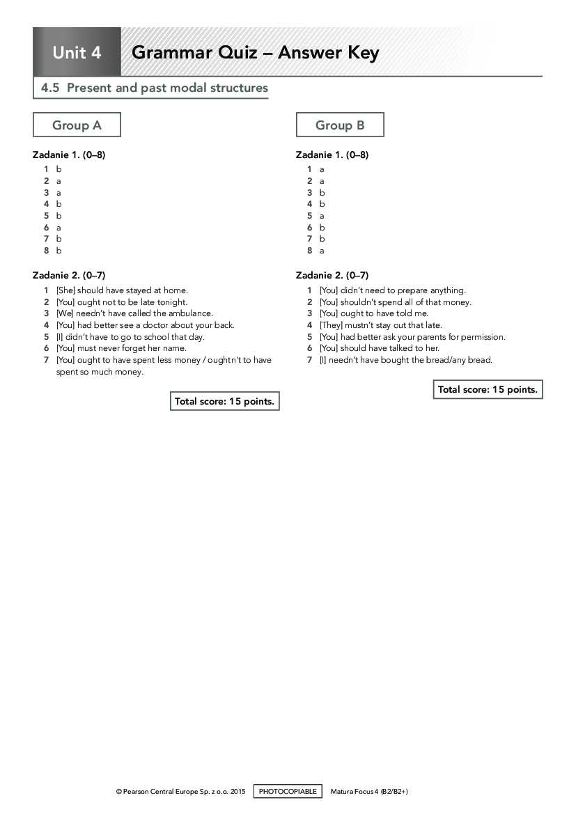 grammar grade 4 unit 4 week 5 answer key grammar grade 4 unit 4 week 5 answer key