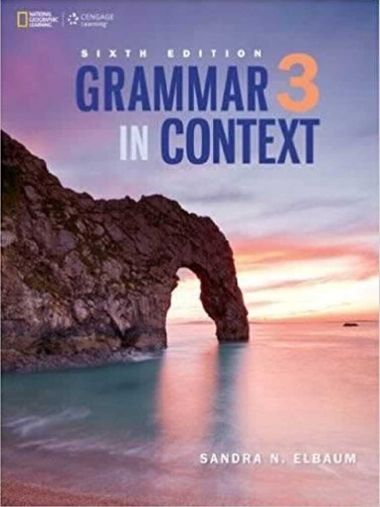 grammar in context 3 sixth edition answer key