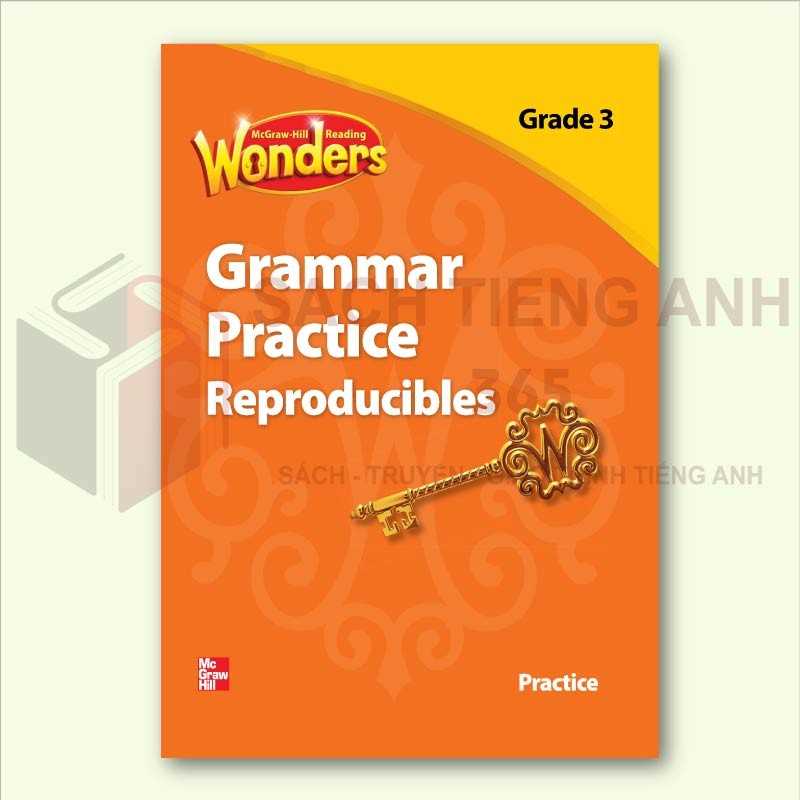 grammar wonders practice book grade 3 answer key