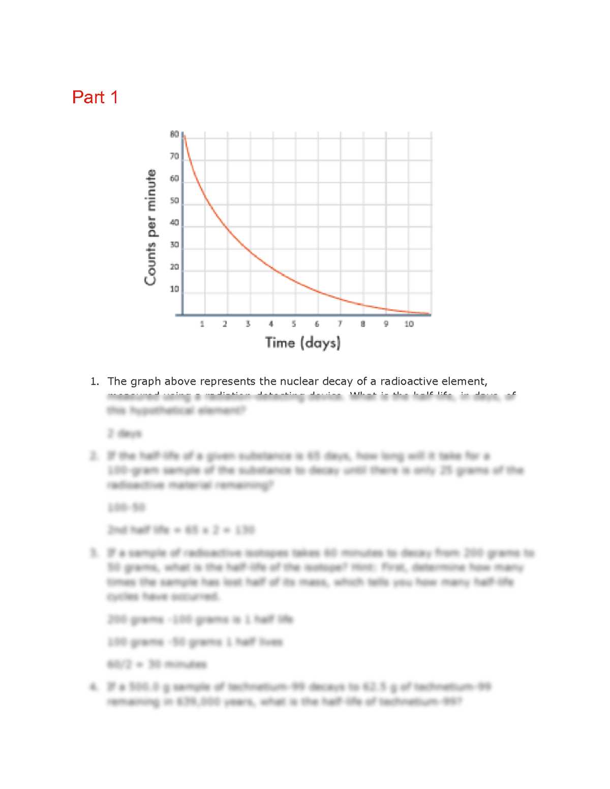 graphical analysis of nuclear decay answer key graphical analysis of nuclear decay answer key