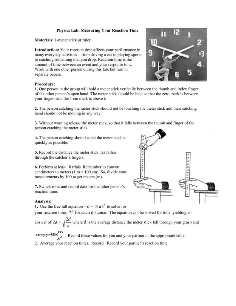 hang time mini lab answer key physics