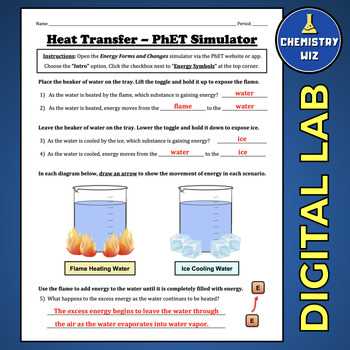 heat transfer practice answer key