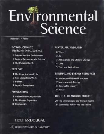 holt mcdougal environmental science science and the environment answer key