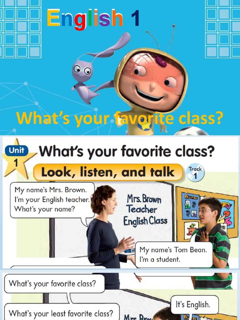 how are your favorite classes related answer key