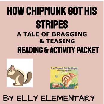 how the chipmunk got its stripes answer key