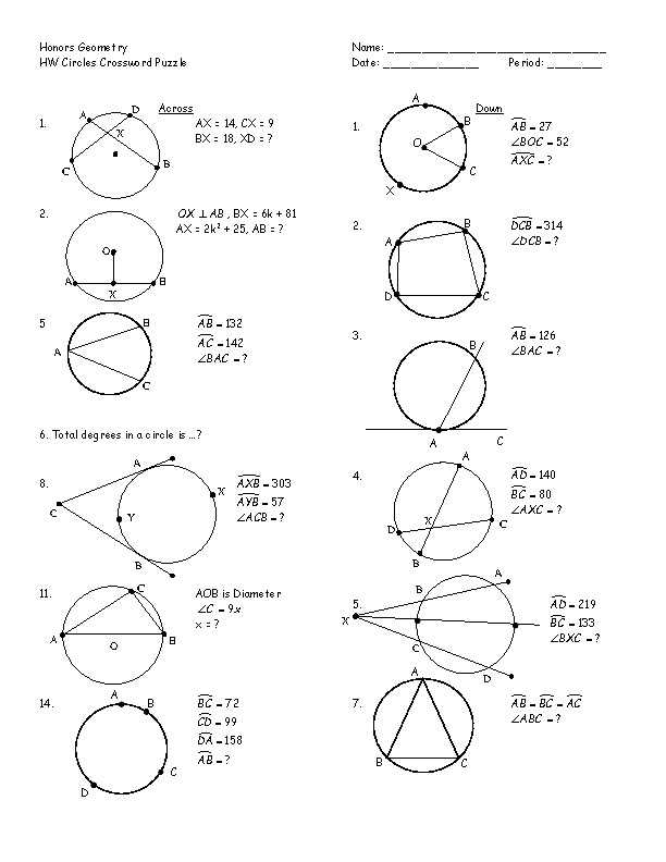 infinity geometry chapter 10 review answers key