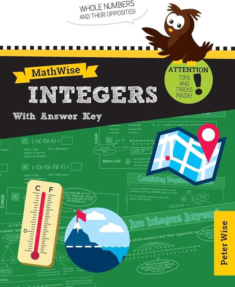 integers answer key