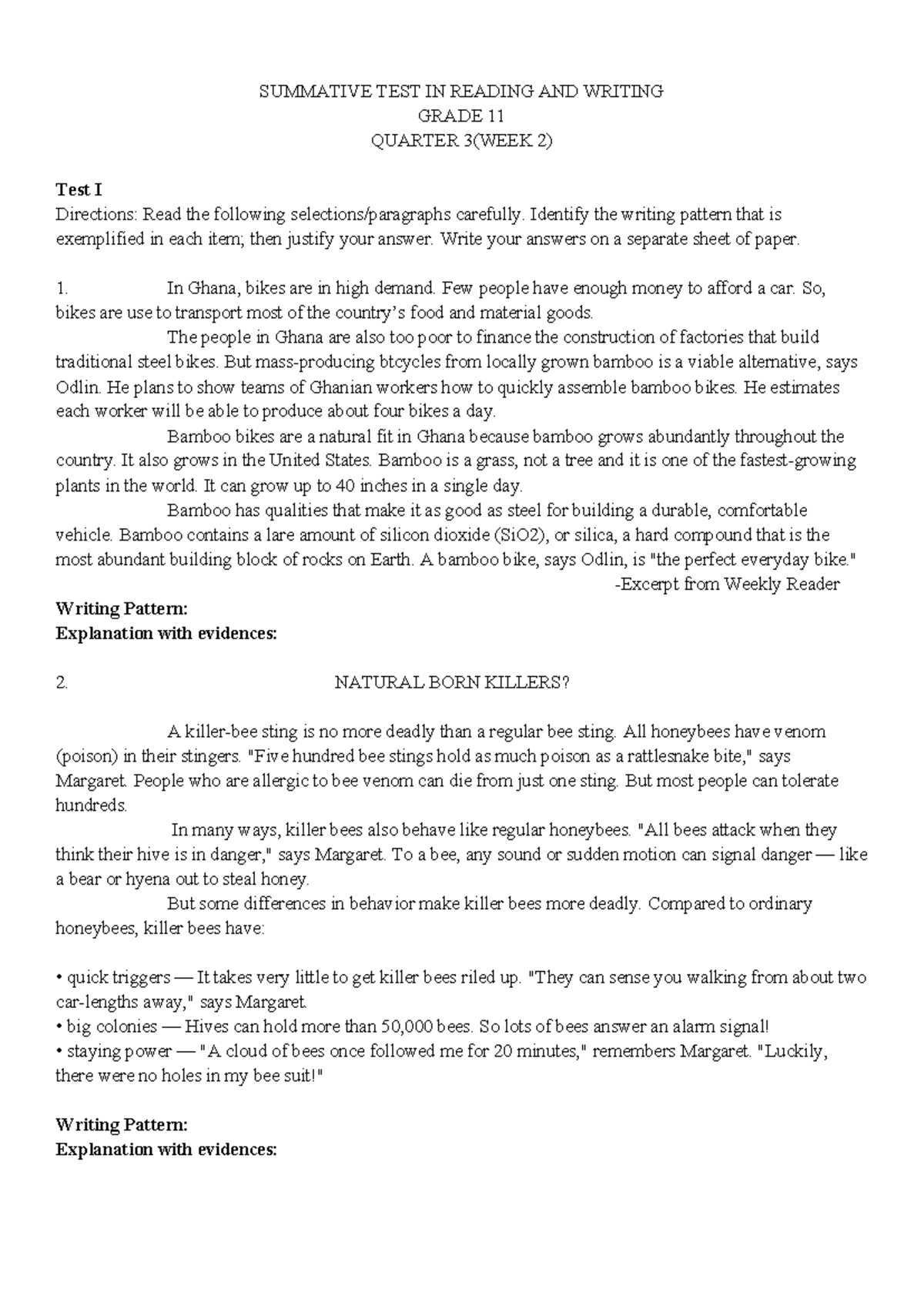 killer handwriting activity answer key