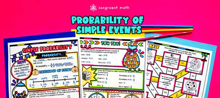 lesson 1 skills practice probability of simple events answer key