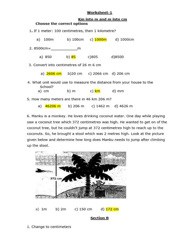 lesson 10.4 multi step measurement problems answer key